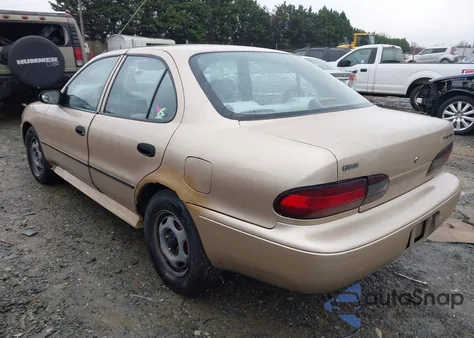 1997 Geo Prizm Lsi из США, поврежденный, VIN 1Y1SK5267VZ430544